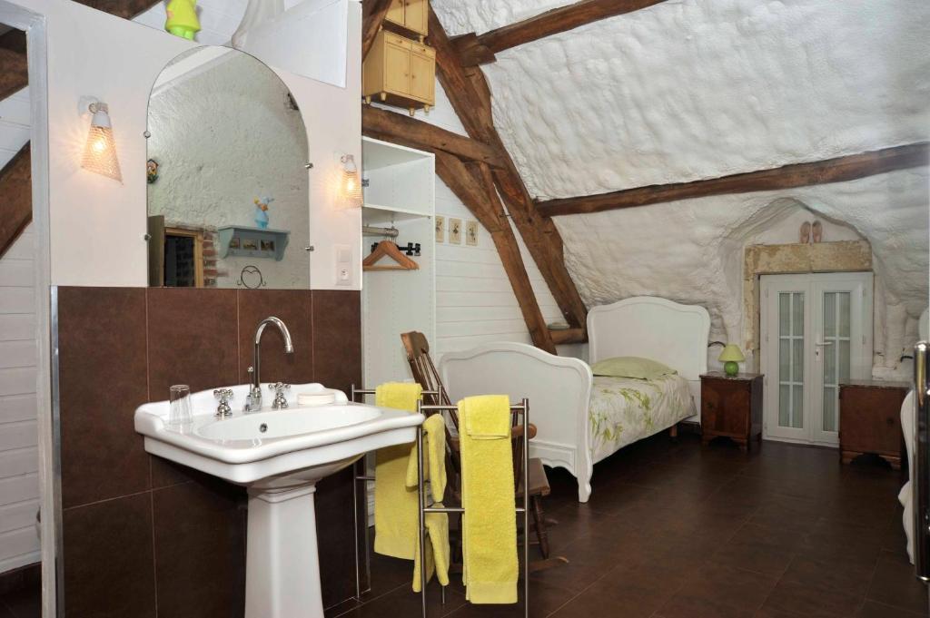 Chambres Et Tables D'Hotes Le Voriou Couddes Cameră foto